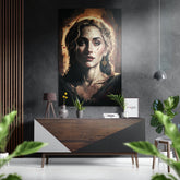 Beauty Brushed Aluminum Dibond Wall Art.